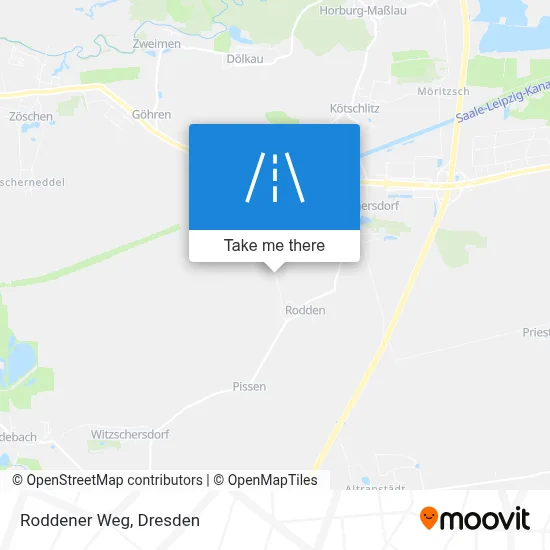 Roddener Weg map