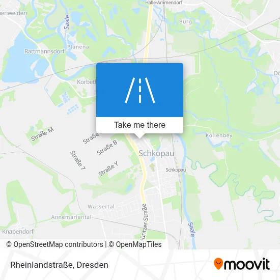 Rheinlandstraße map