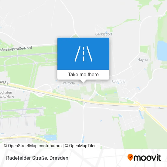 Radefelder Straße map
