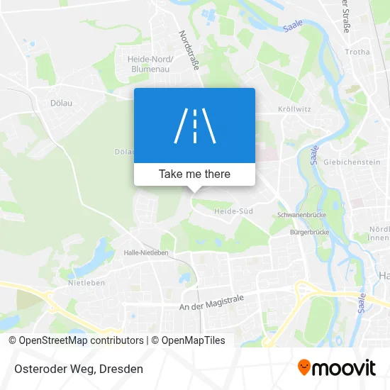 Osteroder Weg map