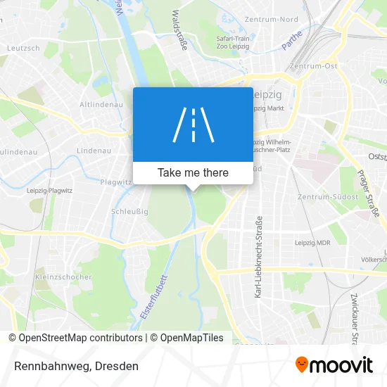 Rennbahnweg map