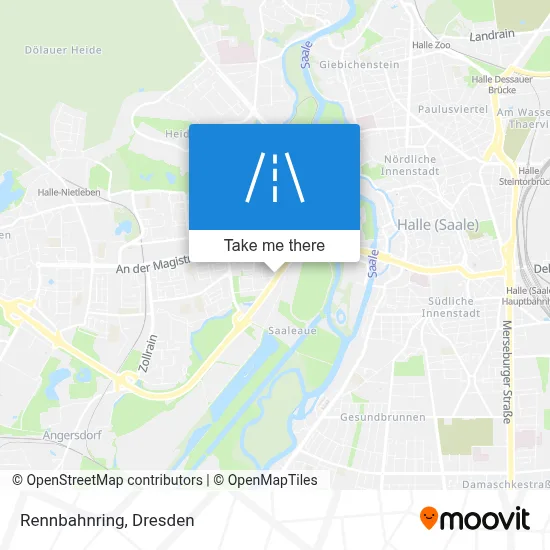 Rennbahnring map