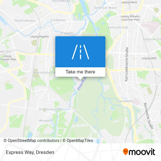 Expressweg map