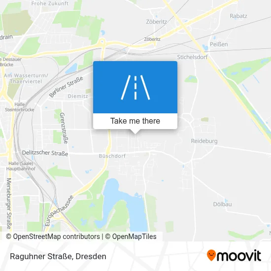 Raguhner Straße map
