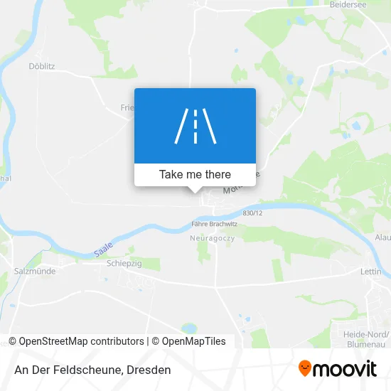 An Der Feldscheune map