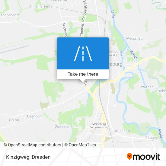Kinzigweg map