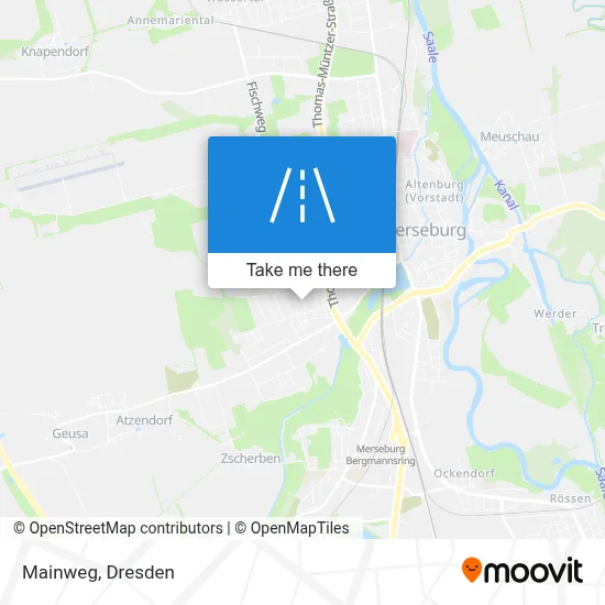 Mainweg map