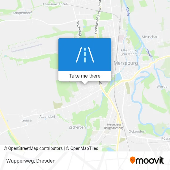 Wupperweg map