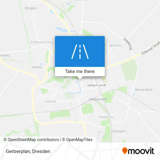 Gerberplan map