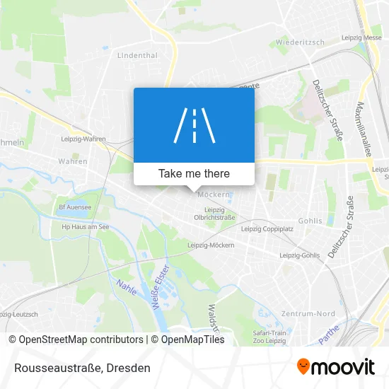Rousseaustraße map