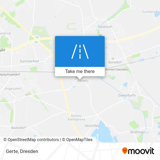 Gerte map