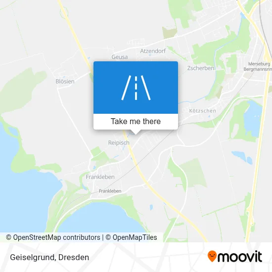 Geiselgrund map