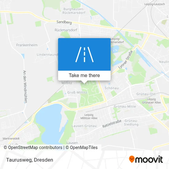 Taurusweg map