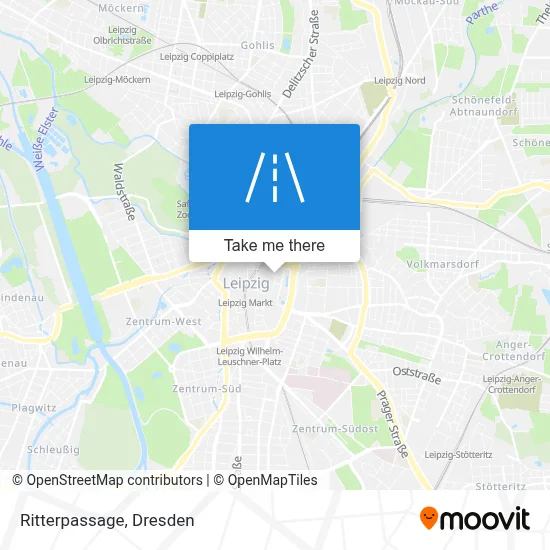 Ritterpassage map
