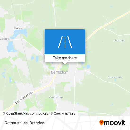 Rathausallee map