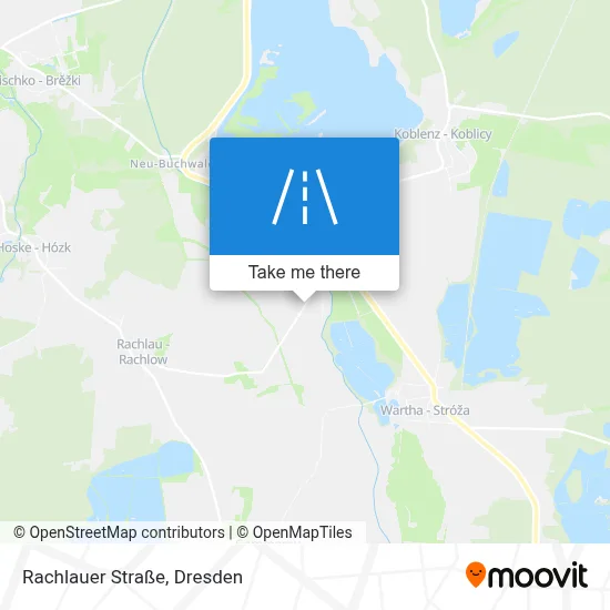 Rachlauer Straße map