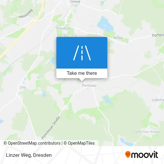 Linzer Weg map