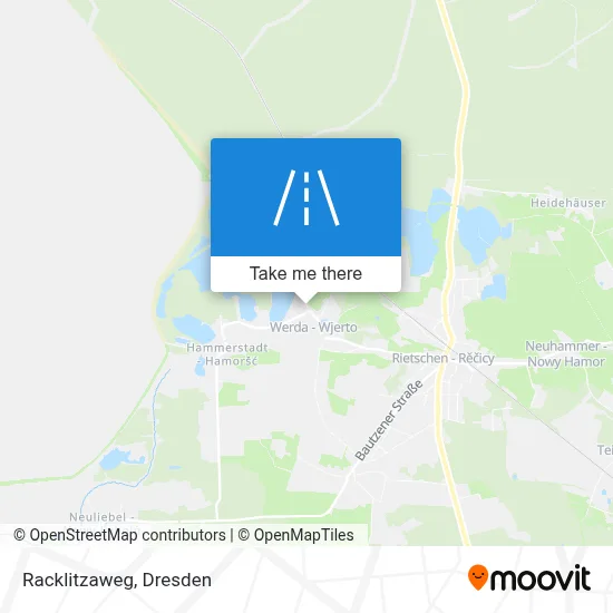 Racklitzaweg map