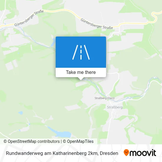 Rundwanderweg am Katharinenberg 2km map