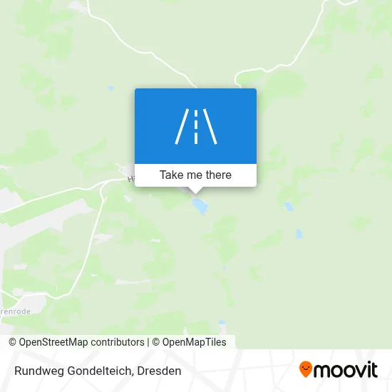 Rundweg Gondelteich map