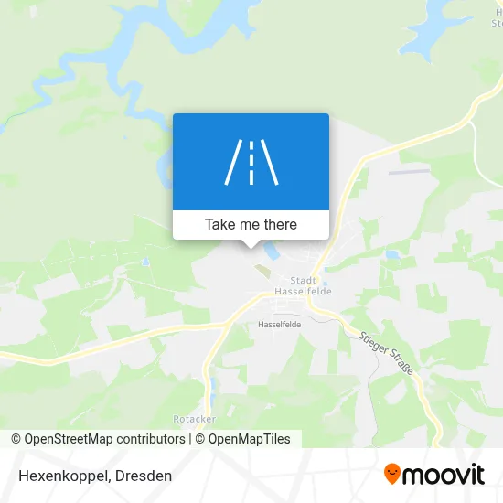 Hexenkoppel map