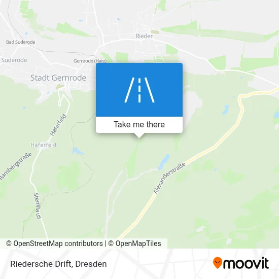 Riedersche Drift map