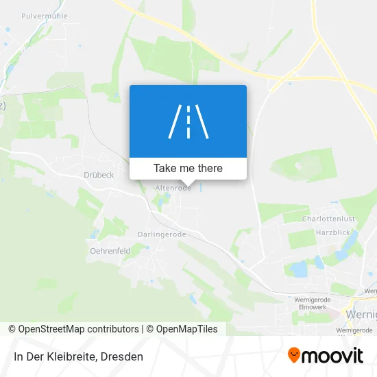 In Der Kleibreite map