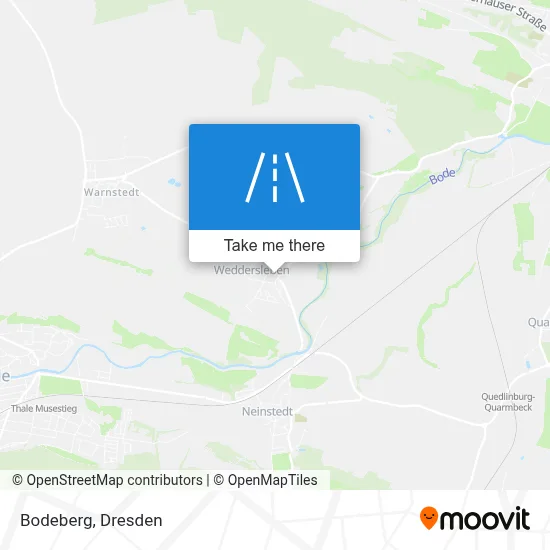 Bodeberg map
