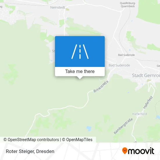 Roter Steiger map