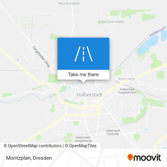 Moritzplan map