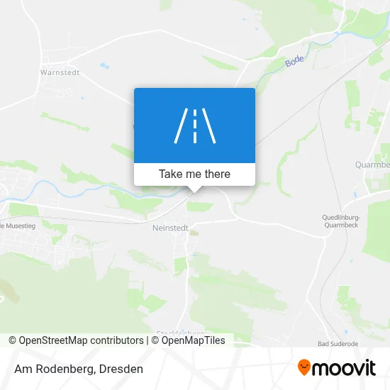 Am Rodenberg map