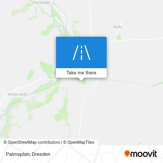 Palmsplan map