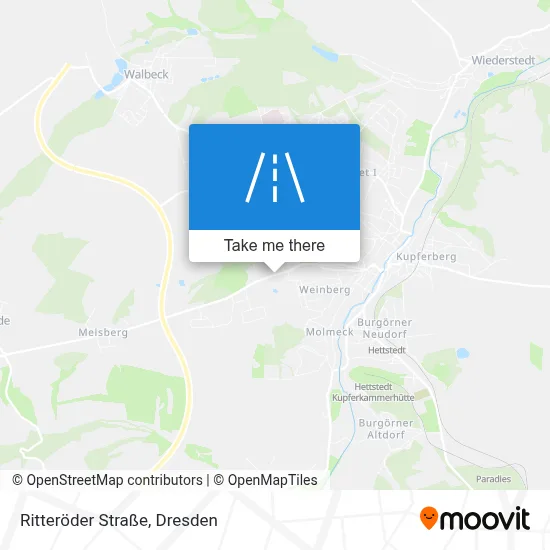 Ritteröder Straße map
