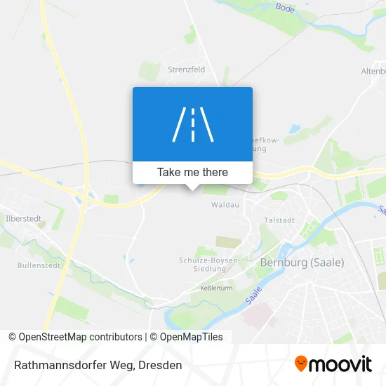 Rathmannsdorfer Weg map