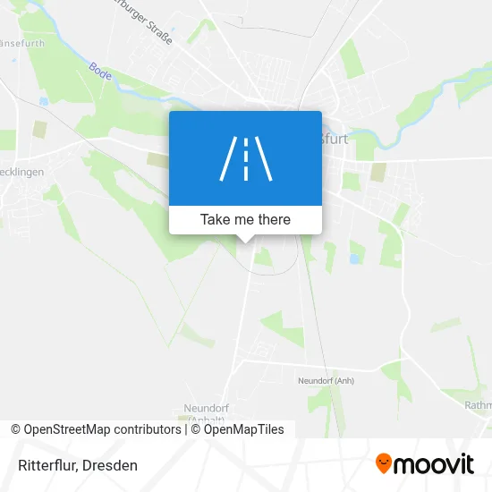 Ritterflur map