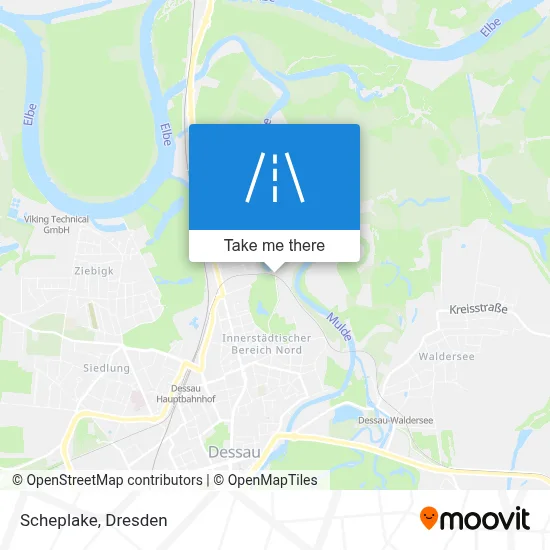 Scheplake map