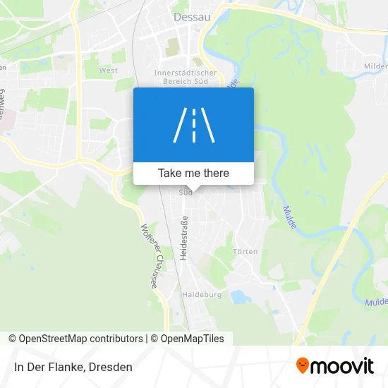 In Der Flanke map