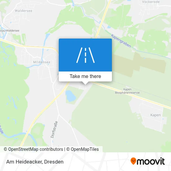 Am Heideacker map