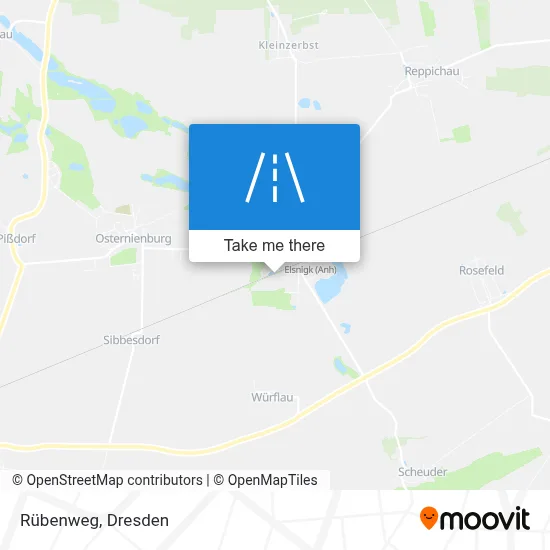 Rübenweg map