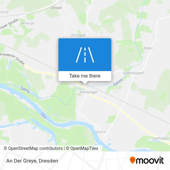 An Der Greye map