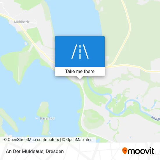 An Der Muldeaue map
