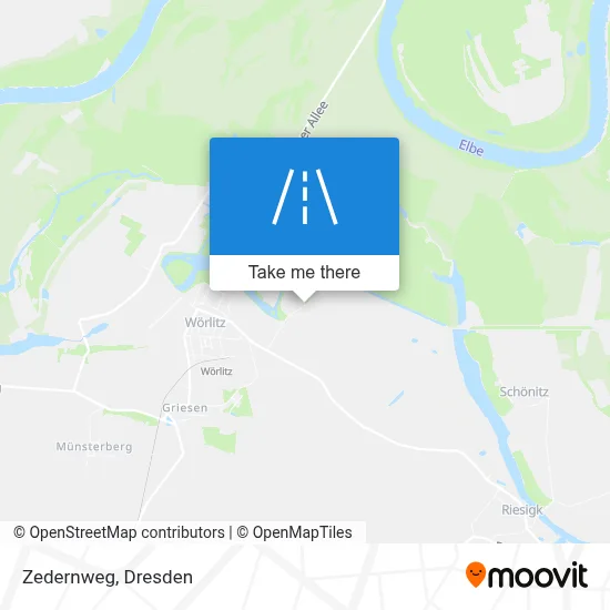 Zedernweg map