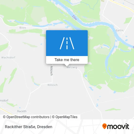 Rackither Straße map