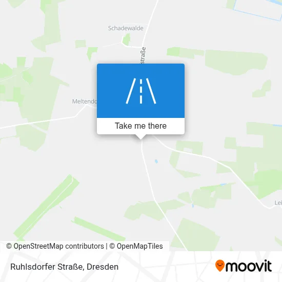 Ruhlsdorfer Straße map