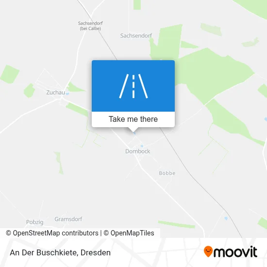An Der Buschkiete map