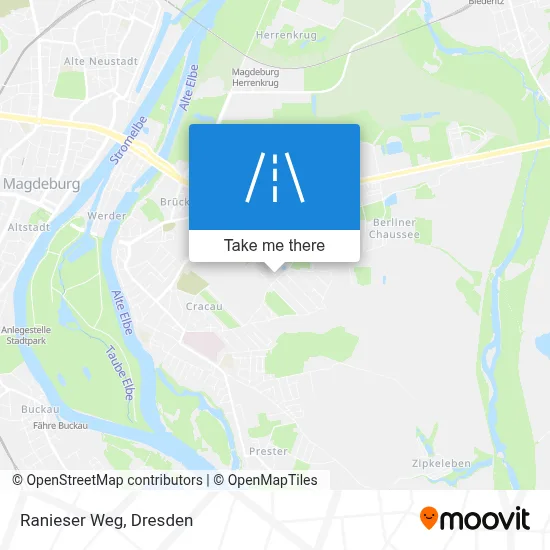 Ranieser Weg map