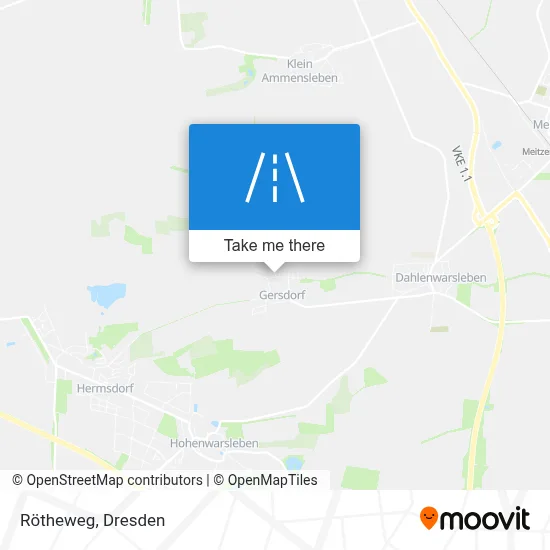 Rötheweg map
