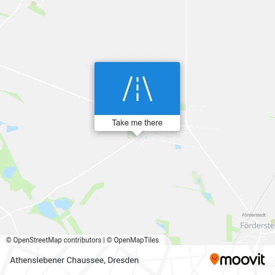 Athenslebener Chaussee map