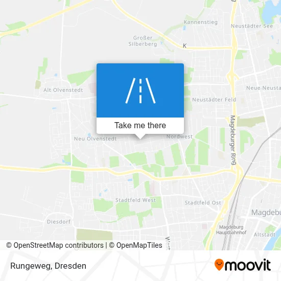 Rungeweg map