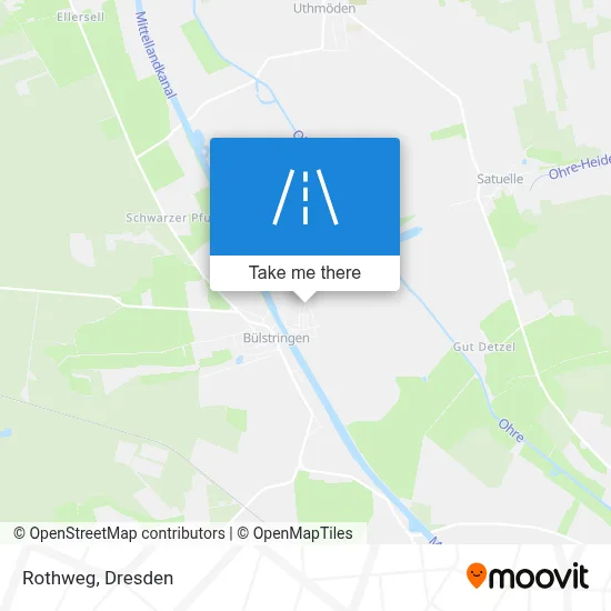 Rothweg map